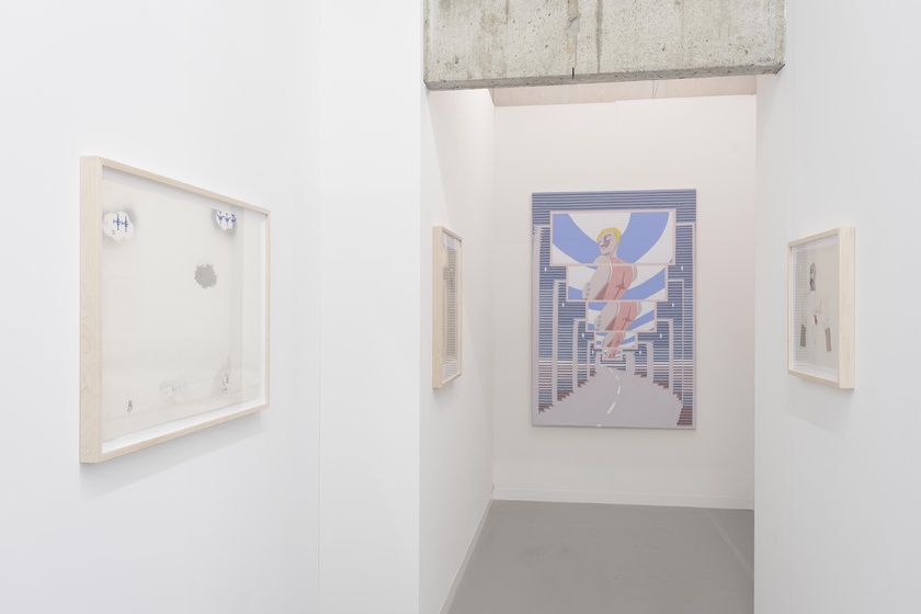 Liste Art Fair, Basel, booth view, June 11-17, 2018. Photo: Moritz Krauth