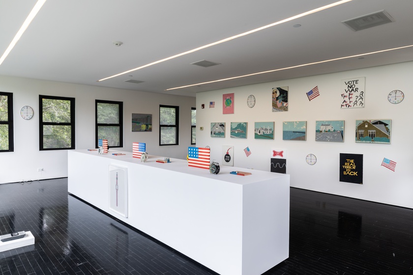 Installation view, Christopher Knowles: STAND, Water Mill Center, Water Mill, 2022 - 2023