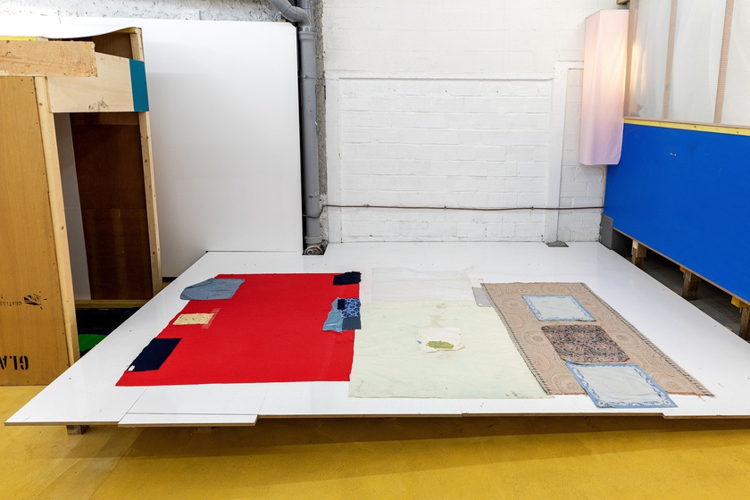 Installation View, RUN 14: FIELD of Existence, The Community, Paris, France March 5 - April 10, 2022 