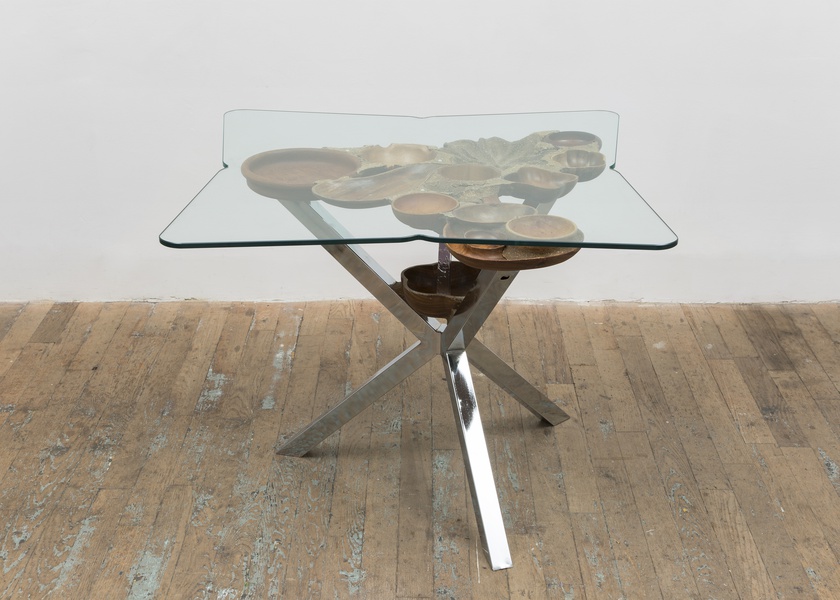 Jessi Reaves, Blue star table, 2020