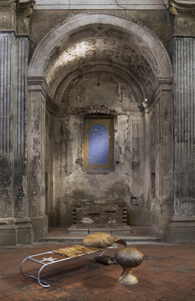Installation view, Above the cold, San Carlo Cremona