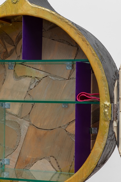 Dinner Every Night (Cardin Knockoff Cabinet #1) (Detail), 2022