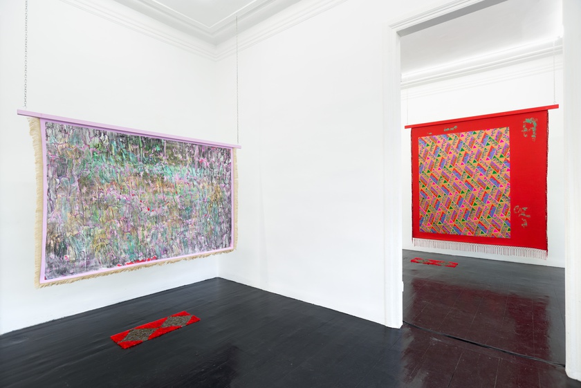 Installation view, Polyphonic Shadow Cloth, LC Queisser, Tbilisi, October 14, 2018 – January 12, 2019