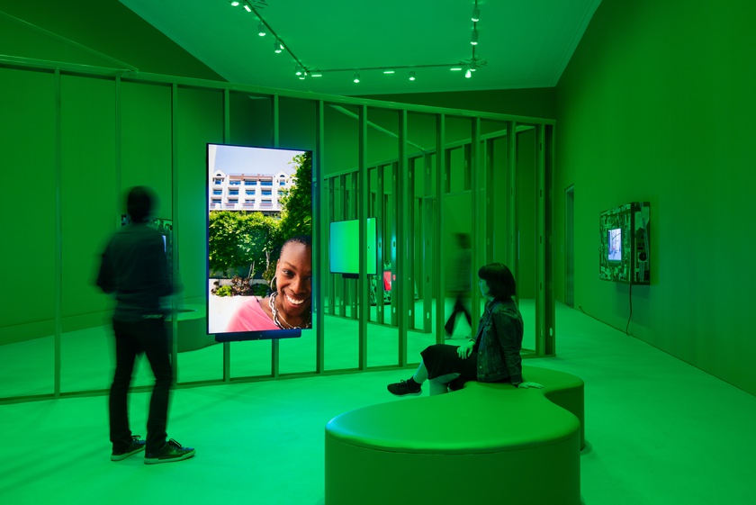 Martine Syms: Neural Swamp/The Future Fields Commission.” Courtesy of the Philadelphia Museum of Art