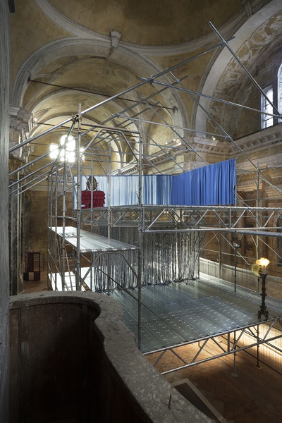 Installation view, Above the cold, San Carlo Cremona