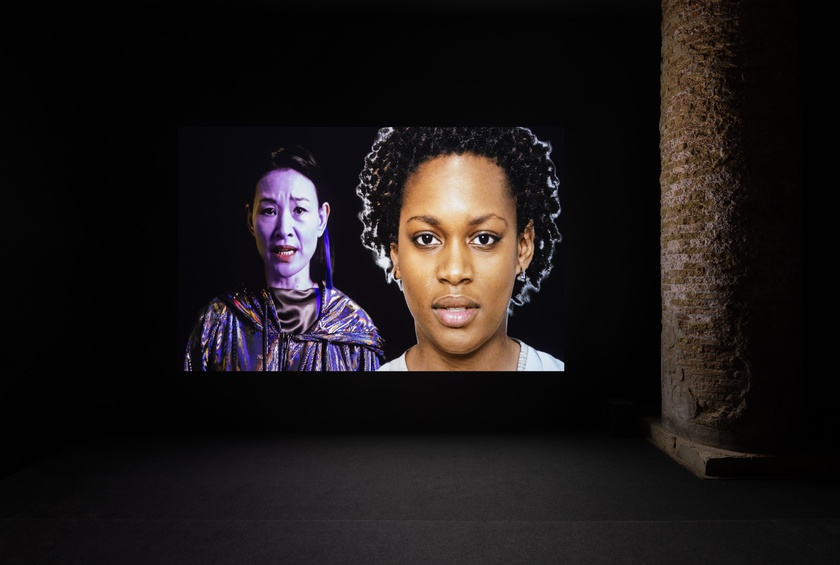 Lynn Hershman Leeson, Installation view, Logic Paralyzes the Heart, 2022