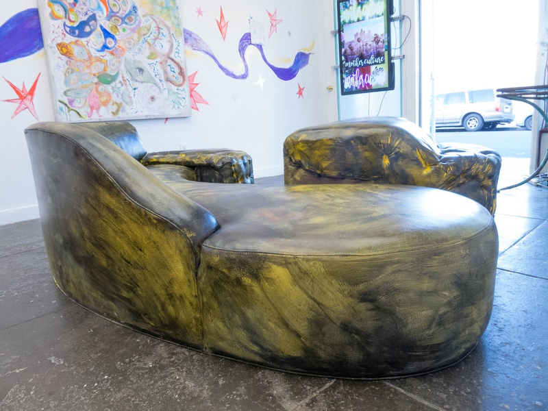 Jessi Reaves, European Yellow Couch, 2018