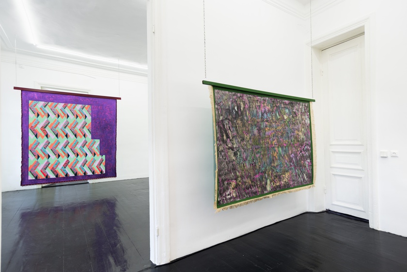 Installation view, Polyphonic Shadow Cloth, LC Queisser, Tbilisi, October 14, 2018 – January 12, 2019