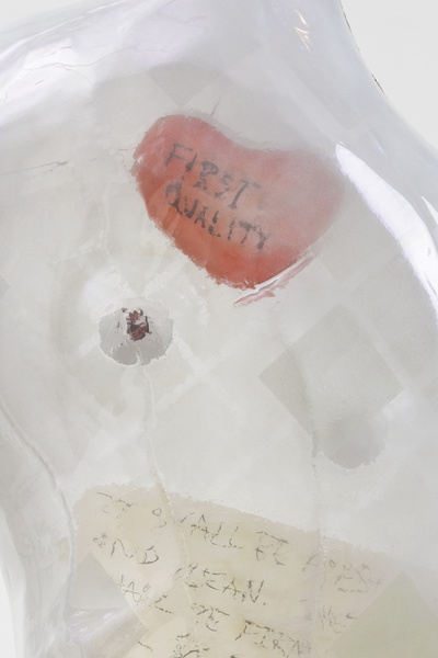 Puritan (with hellcat Heart), detail, 2019