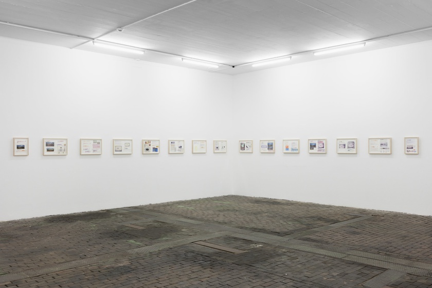 Installation view, In Anticipation of Women’s History Month, Centre d’Art Contemporain, Geneva, Switzerland, January 29 - April 24, 2016