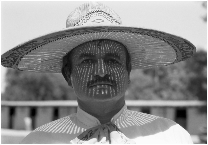 Cowboy with Light Pattern, 2004