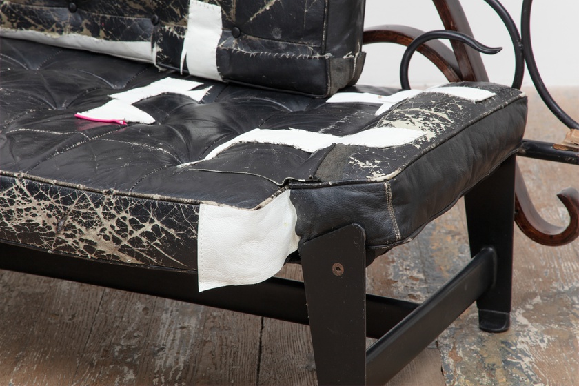 An Unnatural Act (Slipper Chair) (detail), 2022