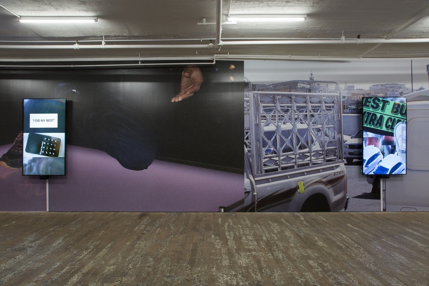 Installation view