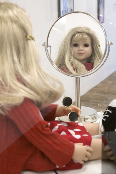 Installation view of ‘Lynn Hershman Leeson: Origins of the Species’ - February 19th to April 5th, 2015