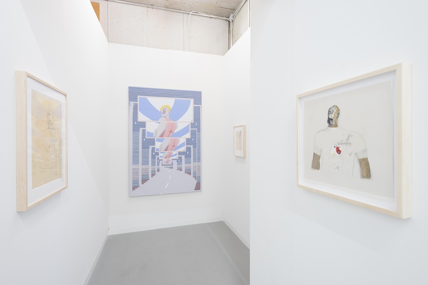 Liste Art Fair, Basel, booth view, June 11-17, 2018. Photo: Moritz Krauth