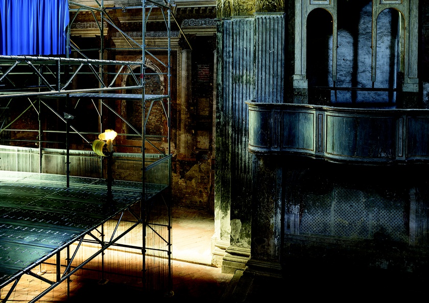 Installation view, Above the cold, San Carlo Cremona