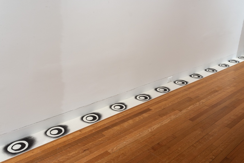 Installation view, Matrix 192 / Spinning Echo, Wadsworth Atheneum Museum of Art, Hartford, Connecticut, June 2 - September 3, 2023