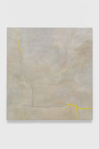 Untitled, 2024. Oil on canvas, 79.3 × 73.8 × 2 in. (201.42 × 187.45 × 5.08 cm)