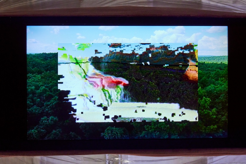 Sondra Perry, Lineage for a Phantom Zone (detail), with the additional support of Muse, the Rolls-Royce Art Programme, as the inaugural Dream Commission