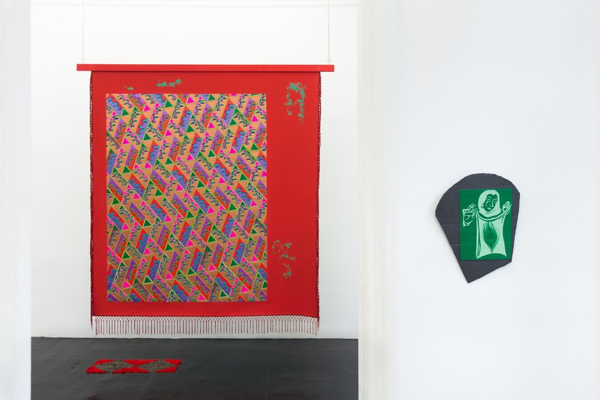 Installation view, Polyphonic Shadow Cloth, LC Queisser, Tbilisi, October 14, 2018 – January 12, 2019