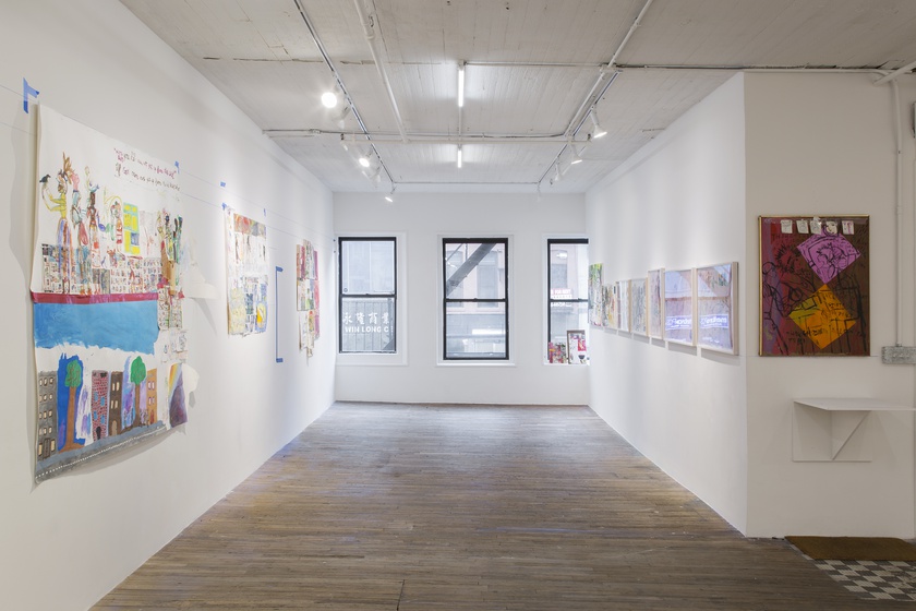 Installation view