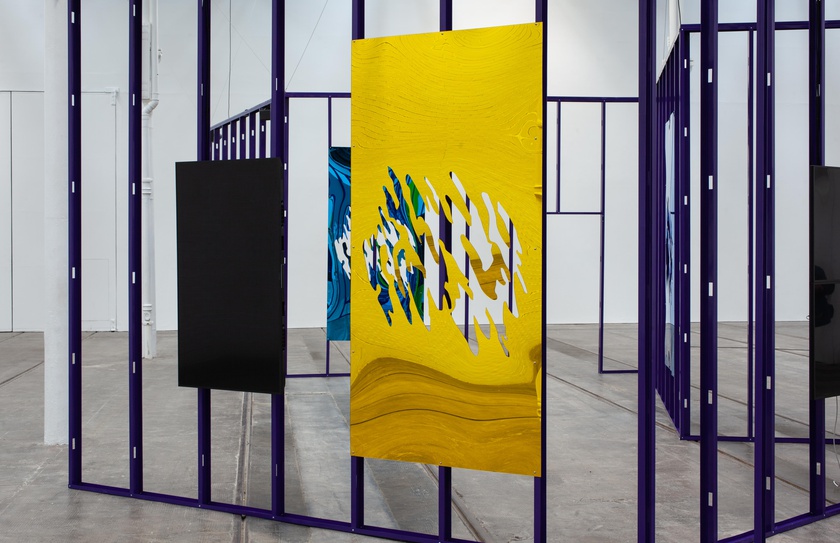 Installation View Glasgow International 2021, Tramway