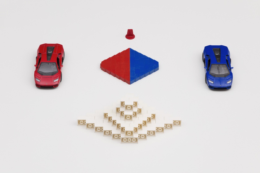 Presidential Year Primary Election, 1984-2024, Table: 63 × 31 ½ × 29 ½ in. (160.02 × 80.01 × 74.93 cm) Dimensions variable	