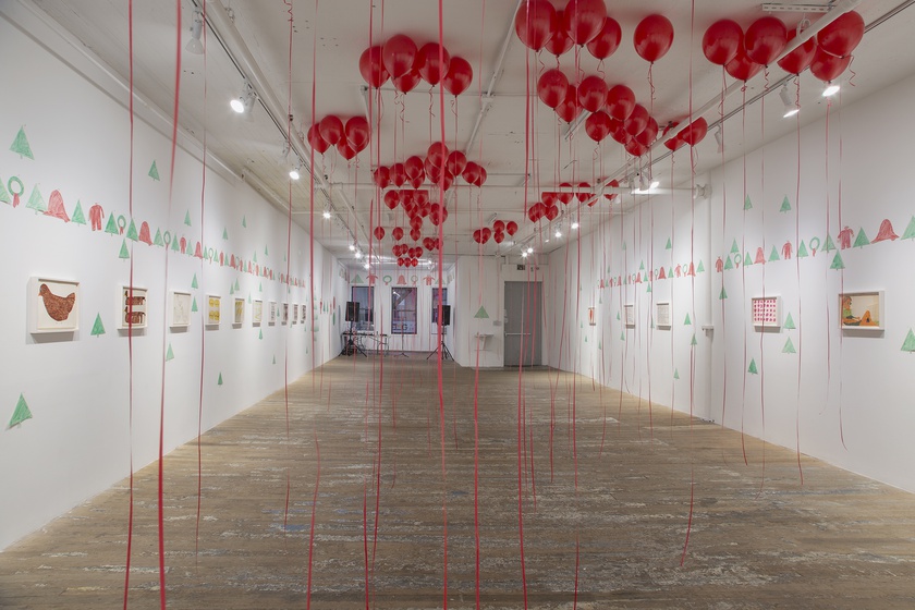 Installation View, Christopher Knowles in Two Acts, October 16, 2021 - January 8, 2022