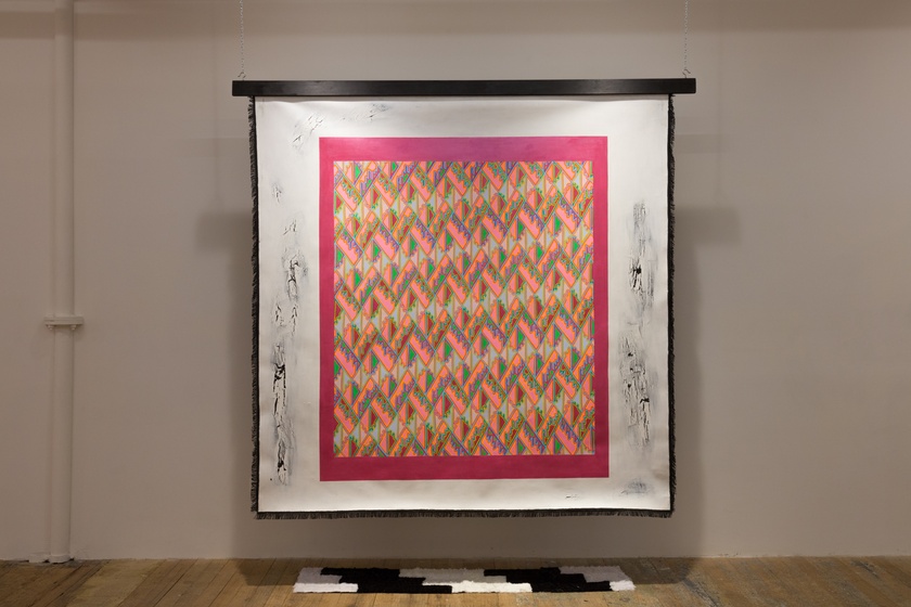 Traditional Object 6 (Performance banner series 2010 – ongoing), 2012