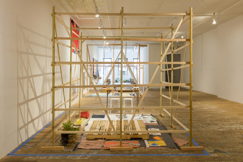 Installation View - RUN CAFÉ, 2016-2017