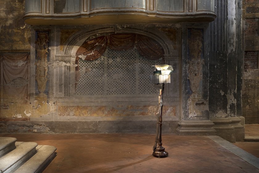 Installation view, Above the cold, San Carlo Cremona