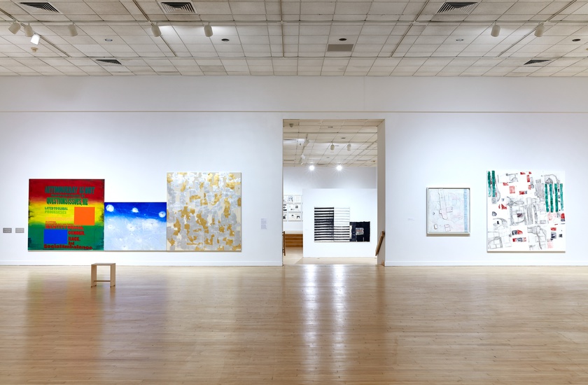 Installation view, Rochelle Feinstein: Image of an Image, The Bronx Museum of the Arts, New York, November 7, 2018 - March 3, 2019