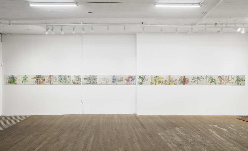 Thank You Pine Trees, 2023-2024 (detail) 