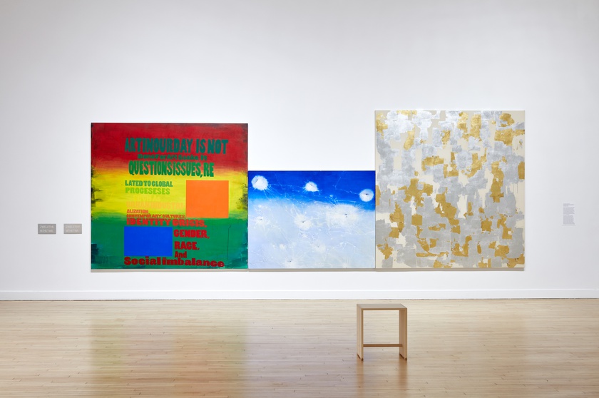 Installation view, Rochelle Feinstein: Image of an Image, The Bronx Museum of the Arts, New York, November 7, 2018 - March 3, 2019