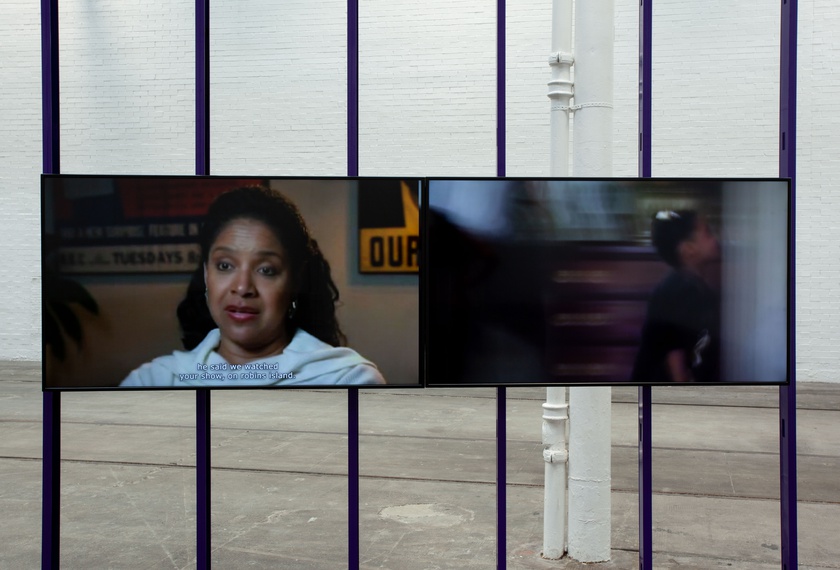 Installation View Glasgow International 2021, Tramway