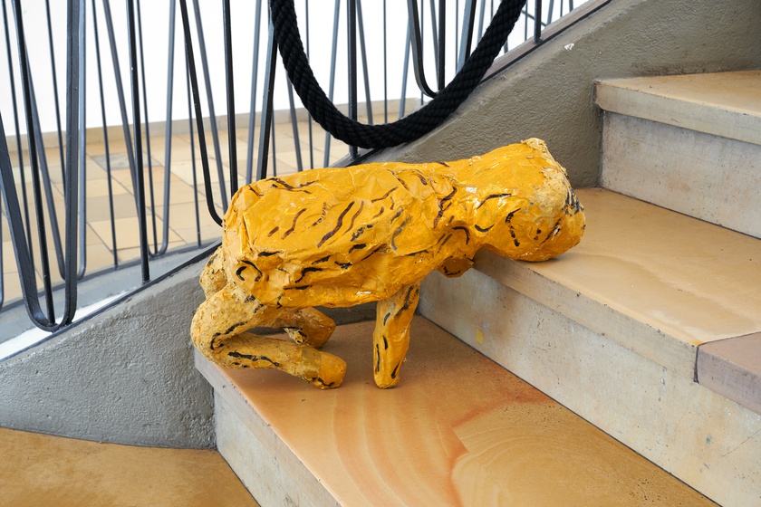 Installation view, John Russell: CAVAPOOL, Kölnischer Kunstverein, Cologne, Germany, August 20 - October 16, 2022