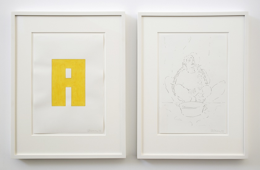 Franz Erhard Walther, Untitled (A), 2013 