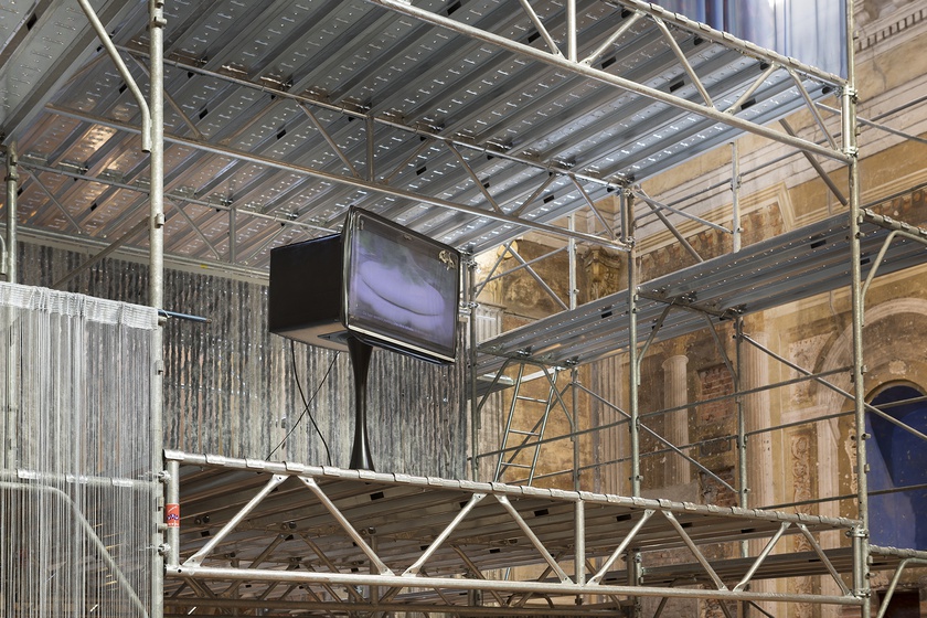 Installation view, Above the cold, San Carlo Cremona