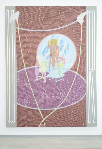 U UR URS #4, 2023 Oil on canvas 98 ⅜ × 74 ¾ in. (250 × 190 cm)