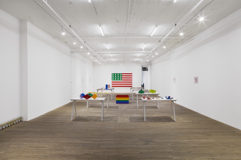 Installation View, Christopher Knowles: The Rainbow Lego Show, March 20 - May 10, 2025 