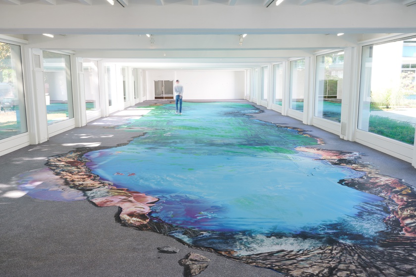 Installation view, John Russell: CAVAPOOL, Kölnischer Kunstverein, Cologne, Germany, August 20 - October 16, 2022