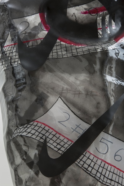 Girl, sprinting (detail), 2019