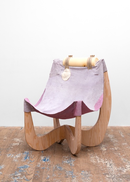 Candy Rain Chair (Leather Butterfly), 2016