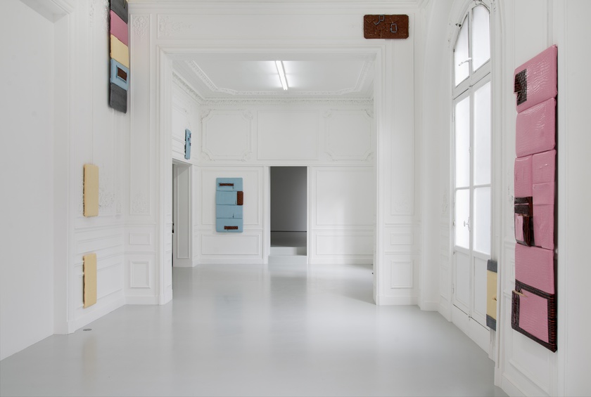 Installation View, none of the beauty of the landscape can reach her pupils anymore, High Art, Paris, October 19 -February 12, 2017