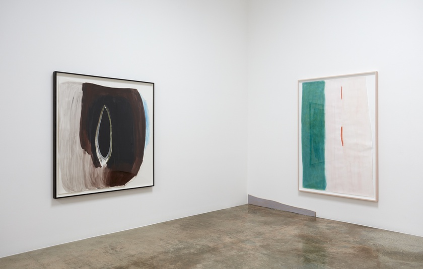 Installation view at Kayne Griffin Corcoran