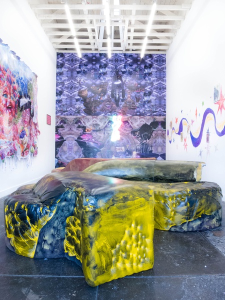 Jessi Reaves, European Yellow Couch, 2018