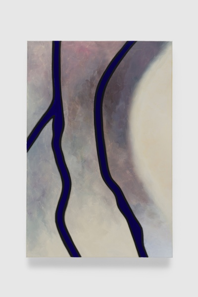 Untitled, 2024. Oil on canvas, 43.3 × 29.1 × 1 ¾ in. (109.98 × 73.91 × 4.45 cm)