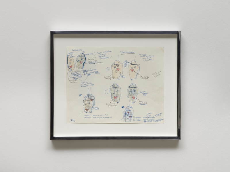 Ragen Moss, Untitled (study for Romanettes), n.d. 