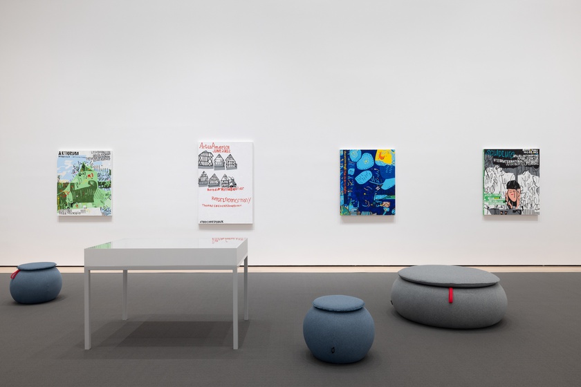 Installation view, Projects: Marlon Mullen, The Museum of Modern Art, New York, December 14, 2024 - April 20, 2025