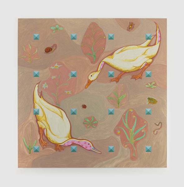 Banner Ducks Manifesting as Inter-Spatial Membrane, 2021